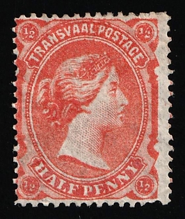 1878-80 0.5d Transvaal, South Africa, British Colonies, Queen Victoria