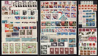 1965-66 Soviet Union, USSR, Russia, Collection of Stamps, Pair Strips, Blocks and Souvenir Sheets
