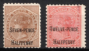 1891 New South Wales, Australia, Perforation 11