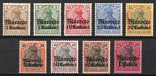 1905 German Offices in Morocco, Germany