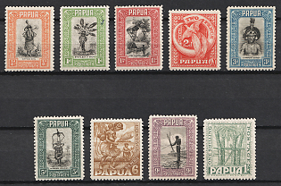 1932-40 Papua, Australia, British Colonies