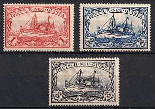 1901 New Guinea, German Colonies, Kaiser’s Yacht, Germany