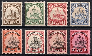 1901 East Africa, German Colonies, Kaiser’s Yacht, Germany