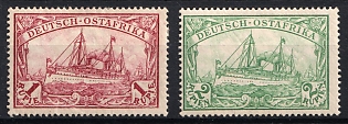 1901 East Africa, German Colonies, Kaiser’s Yacht, Germany