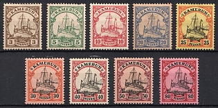 1900 Cameroon, German Colonies, Kaiser’s Yacht, Germany