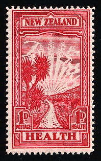 1933 1d New Zealand, British Commonwealth
