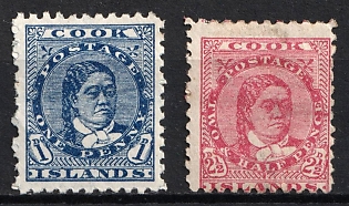 1900 Cook Islands, British Commonwealth, Perforation 11