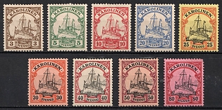 1900 Caroline Islands, German Colonies, Kaiser’s Yacht, Germany