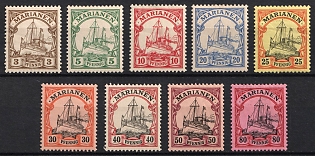 1901 Marianas Islands, German Colonies, Kaiser’s Yacht, Germany
