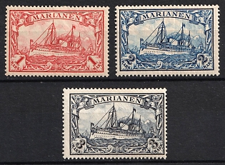 1901 Marianas Islands, German Colonies, Kaiser’s Yacht, Germany
