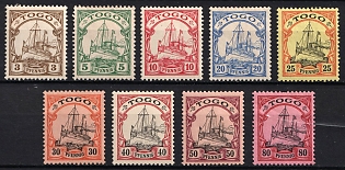 1900 Togo, German Colonies, Kaiser’s Yacht, Germany