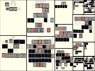 1885-1937 Africa, Group of British Colonies stamps