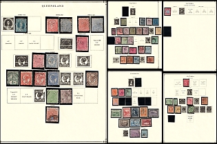 1860-1908 Australian States, Group of British Colonies stamps
