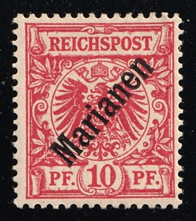 1899 10pf Marianas Islands, German Colonies, Germany