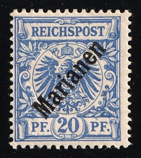 1899 20pf Marianas Islands, German Colonies, Germany