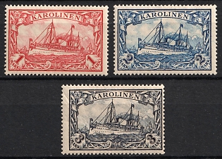 1900 Caroline Islands, German Colonies, Kaiser’s Yacht, Germany
