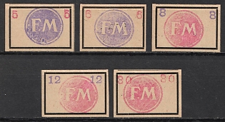 1946 Fredersdorf (Berlin), Germany Local Post, Complete Set, Signed
