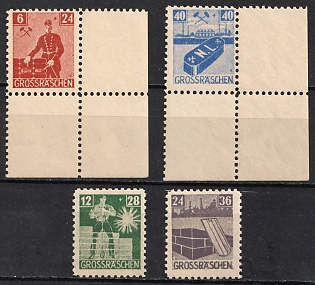 1946 Grossraschen, Germany Local Post, Complete Set