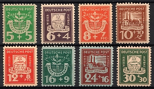 1946 Lubbenau (Spreewald), Germany Local Post, Complete Set