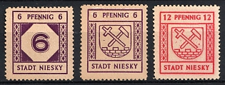 1945 Niesky (Oberlausitz), Germany Local Post, Complete Set