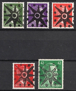 1945 Perleberg (Brandenburg), Germany Local Post, Complete Set