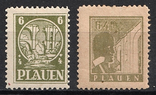 1945 Plauen (Vogtland), Germany Local Post