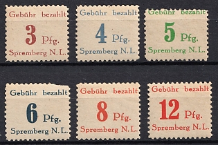1945 Spremberg (Lower Lusatia), Germany Local Post, Complete Set
