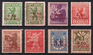 1946 Storkow (Mark), Germany Local Post, Complete Set