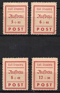 1946 Strausberg (Berlin), Germany Local Post, Complete Set