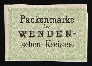 1880 4k Wenden, Livonia, Russian Empire, Russia, Reprint