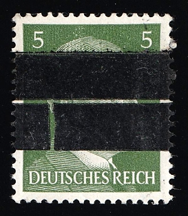 1945 5pf Barsinghausen (Deister), Germany Local Post, Unofficial Issue, Signed