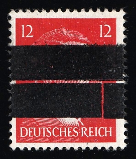 1945 12pf Barsinghausen (Deister), Germany Local Post, Unofficial Issue, Signed