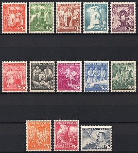 1938 Poland, Complete Set