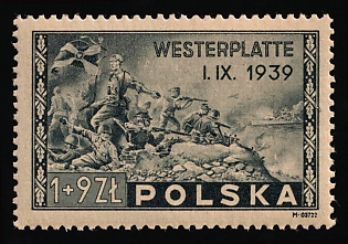 1945 1 + 9zl Poland