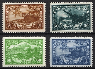 1943 25th Anniversary of the Red Army and Navy, Soviet Union, USSR, Russia, Complete Set