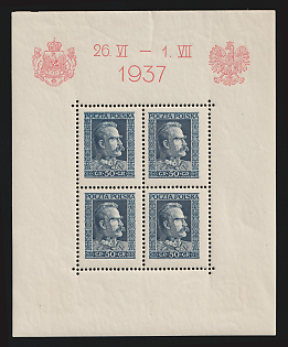 1937 Poland, Souvenir Sheet