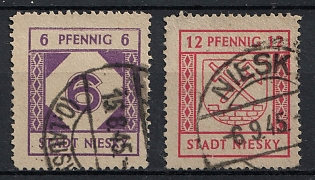 1945 Niesky (Oberlausitz), Germany Local Post, Complete Set