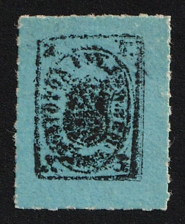 1868 3k Demyansk Zemstvo, Double Print