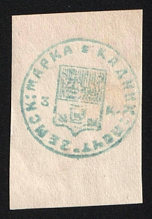 1879 3k Kadnikov Zemstvo, Imperforate, Margin