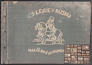 Czechoslovak Legion in Russia, Russia, Civil War, Collection of color illustrations