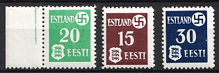1941 Estonia, German Occupation, Germany, Complete Set