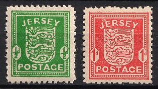1941-42 Jersey, German Occupation, Germany, Complete Set