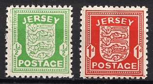 1941-42 Jersey, German Occupation, Germany, Complete Set