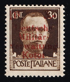 1944 3l Kotor, German Occupation of Bay of Montenegro