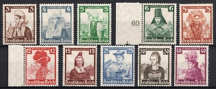 1935 Third Reich, Germany, Complete Set