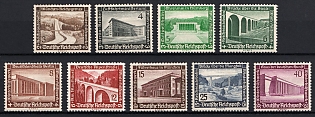 1936 Third Reich, Germany, Complete Set