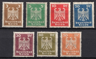 1924 Weimar Republic, Germany, Complete Set