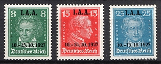 1927 Weimar Republic, Germany, Complete Set