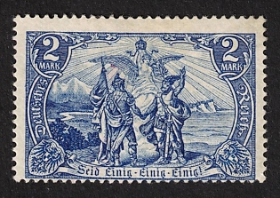 1902 2m German Empire, Germany, Signed