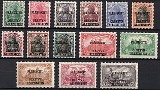 1920 Joining of Olsztyn, Germany, Complete Set